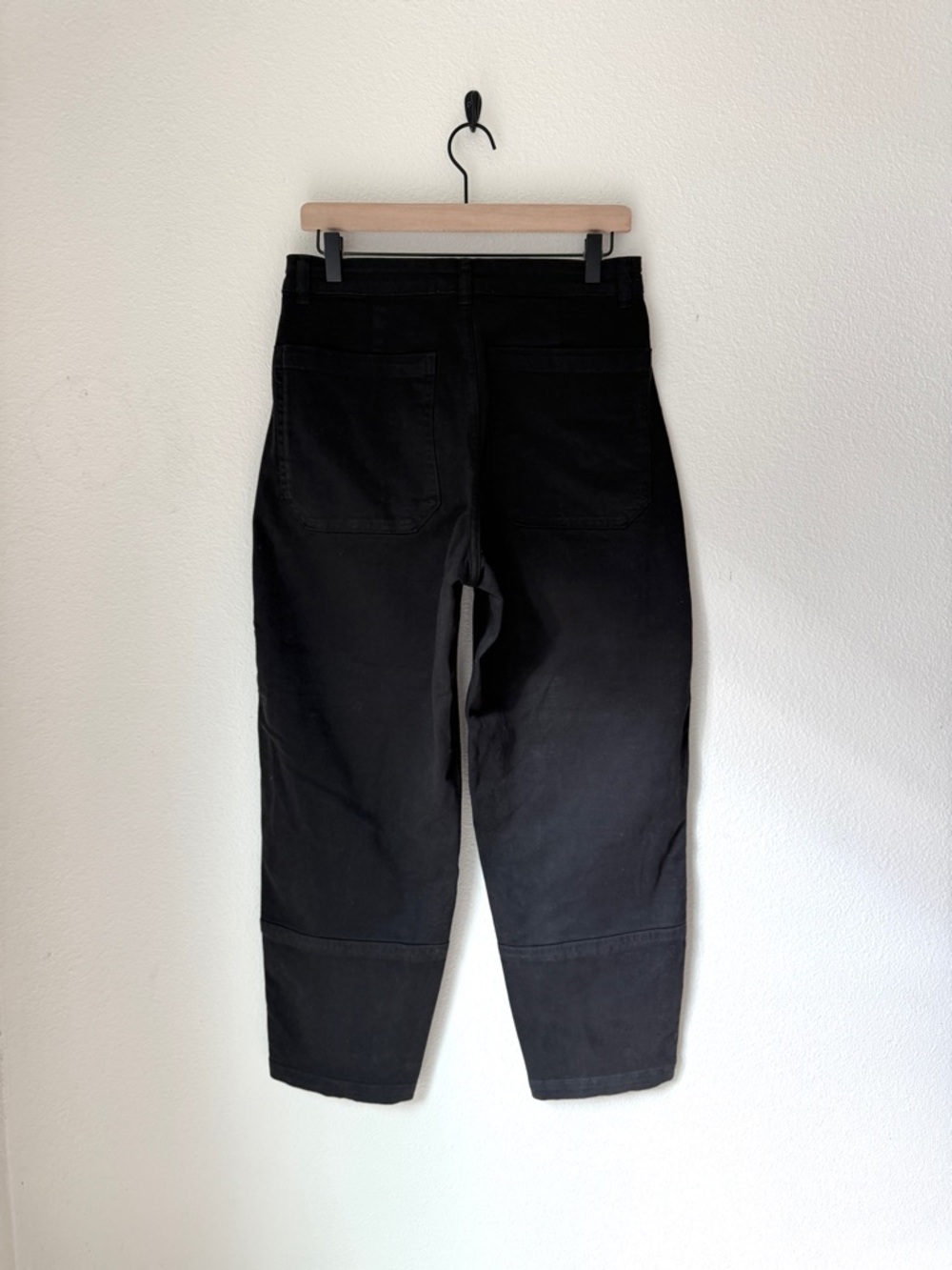 Everlane The Utility Barrel-Leg Pant - Black - 8 - BNWOT - Picture 4 of 8